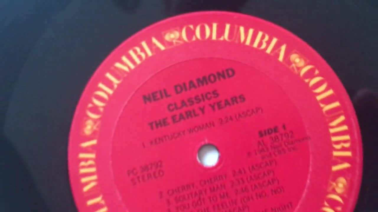 Neil Diamond - Classic The Early Years Vinyl (VG+) Rock