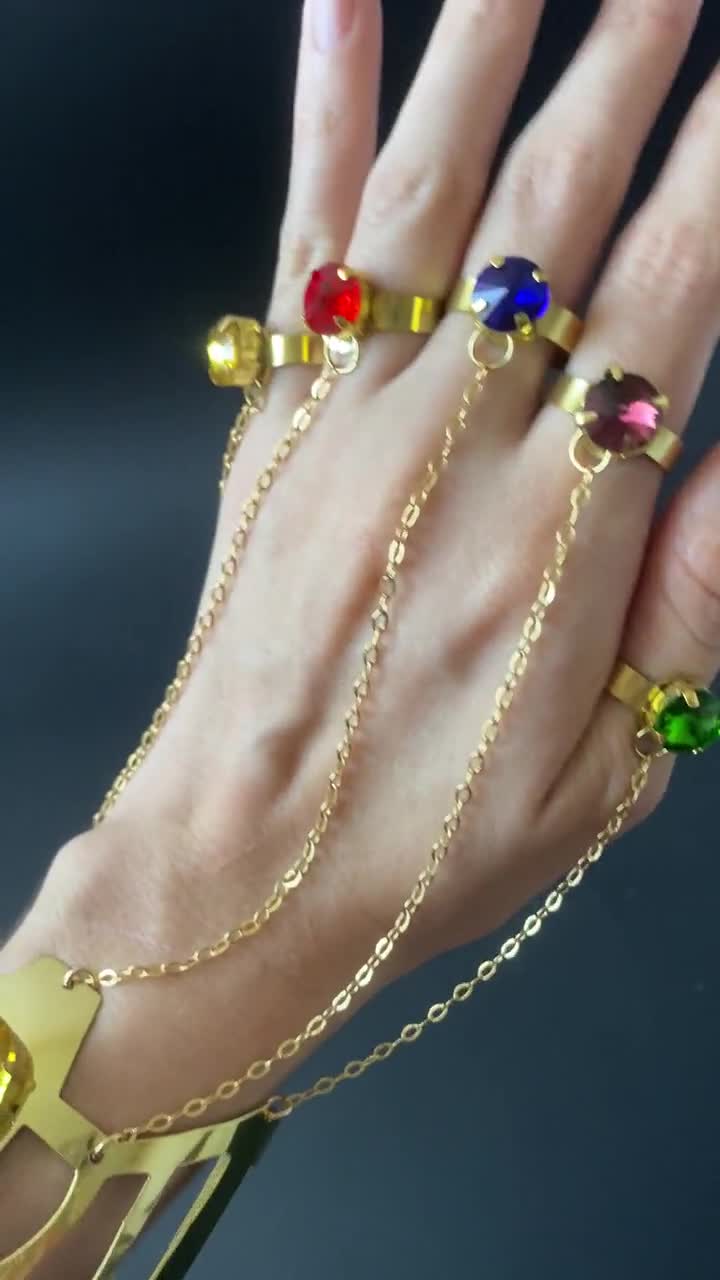 Marvel Avengers: Infinity War Infinity Stones Hand Bracelet | BoxLunch