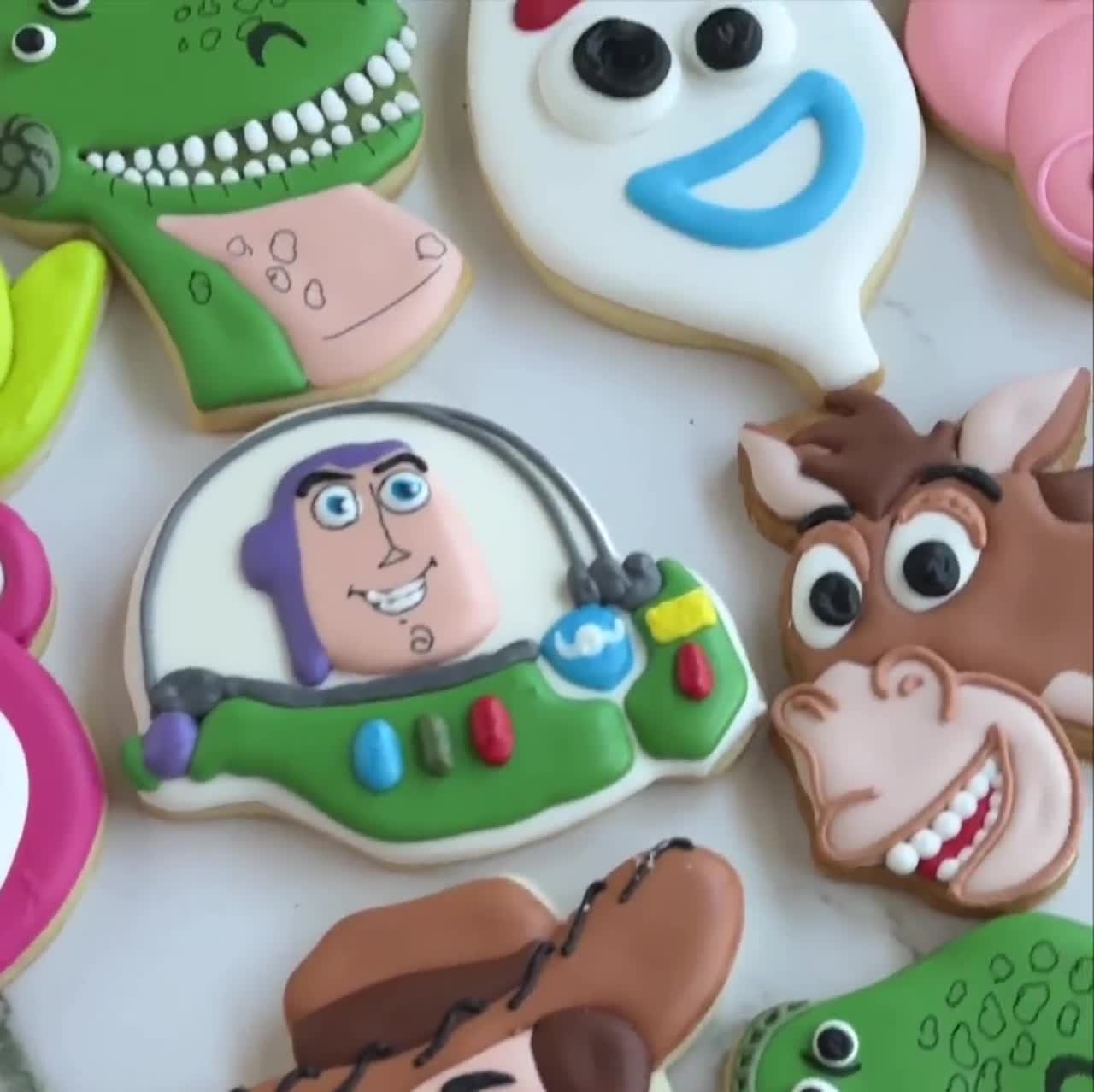 トイストーリークッキーキャラクターオーガニックロイヤルアイシング
