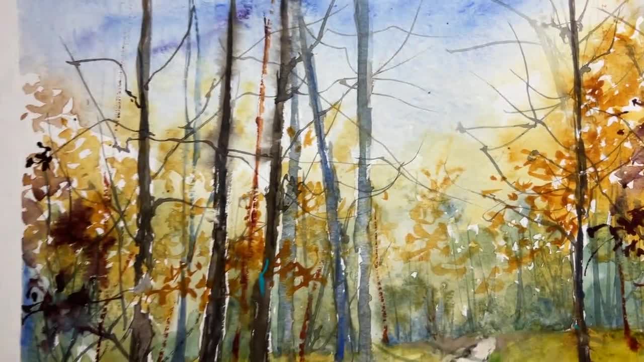 オレリーマティゴ アート 貴重　エイチピーデコ　オレリーマチゴ　写真　絵画 風 🌱 On my way to meet Totoro - #oilpastel #cardboardart