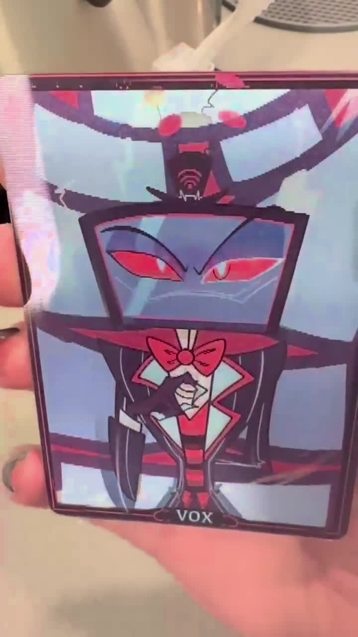 Hazbin Hotel Vox Lenticular Card - Etsy