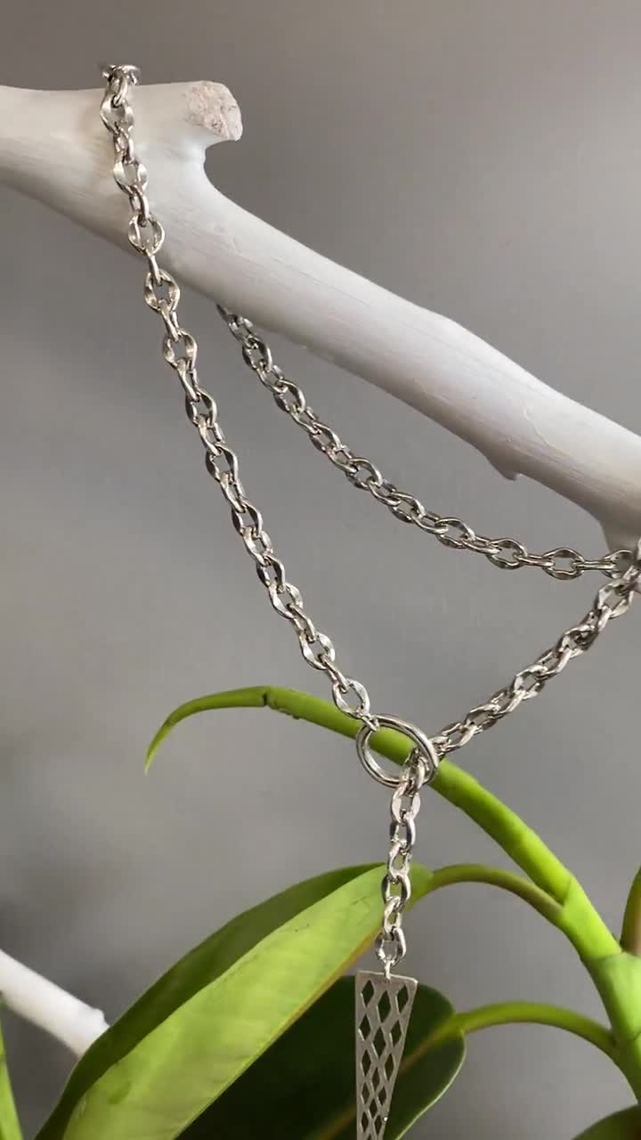 Vintage Large Locket Charm Lariat Style Necklace – Wild & Arrow