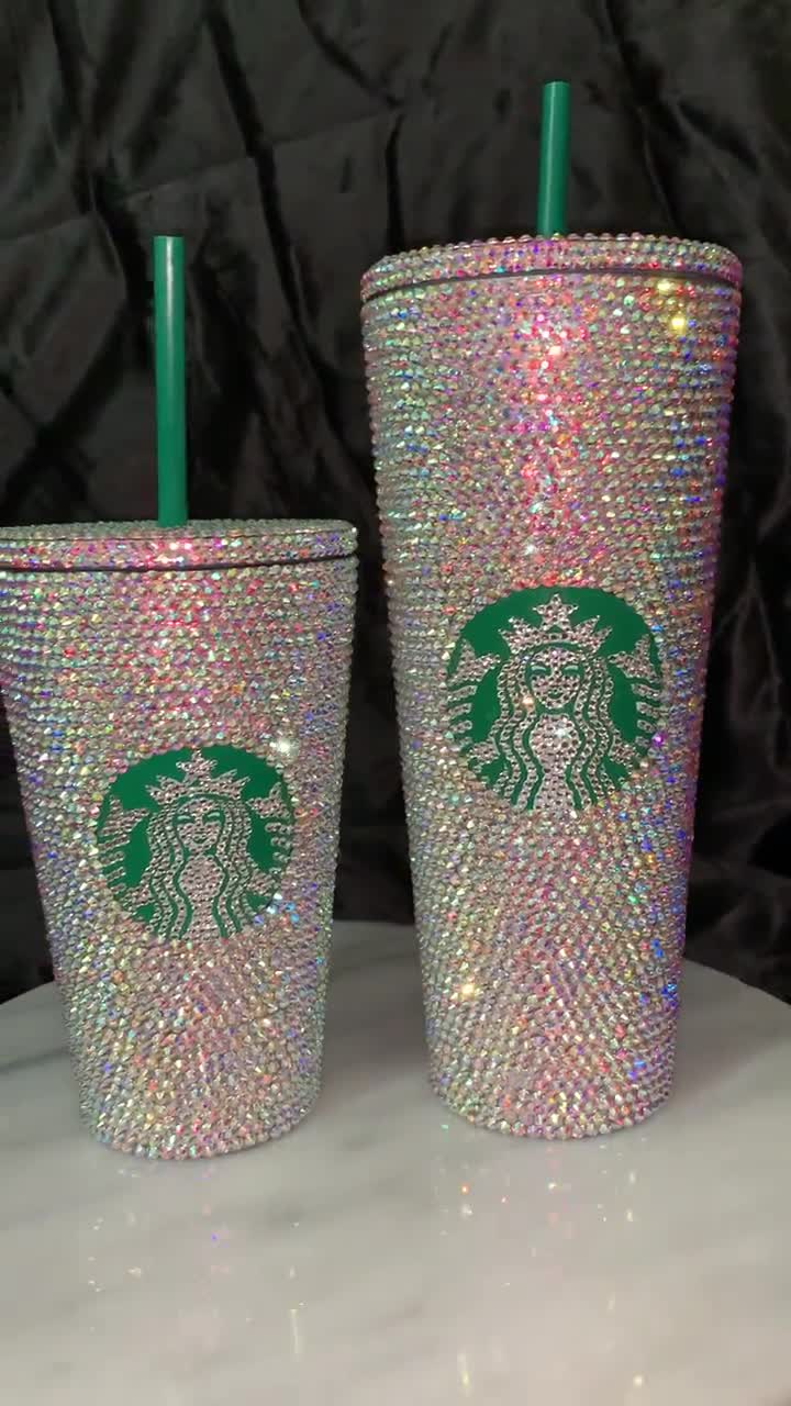 Custom Bling Starbucks 16 oz Coffee Tea Travel Glam Mug Personalized –  beyourglamself