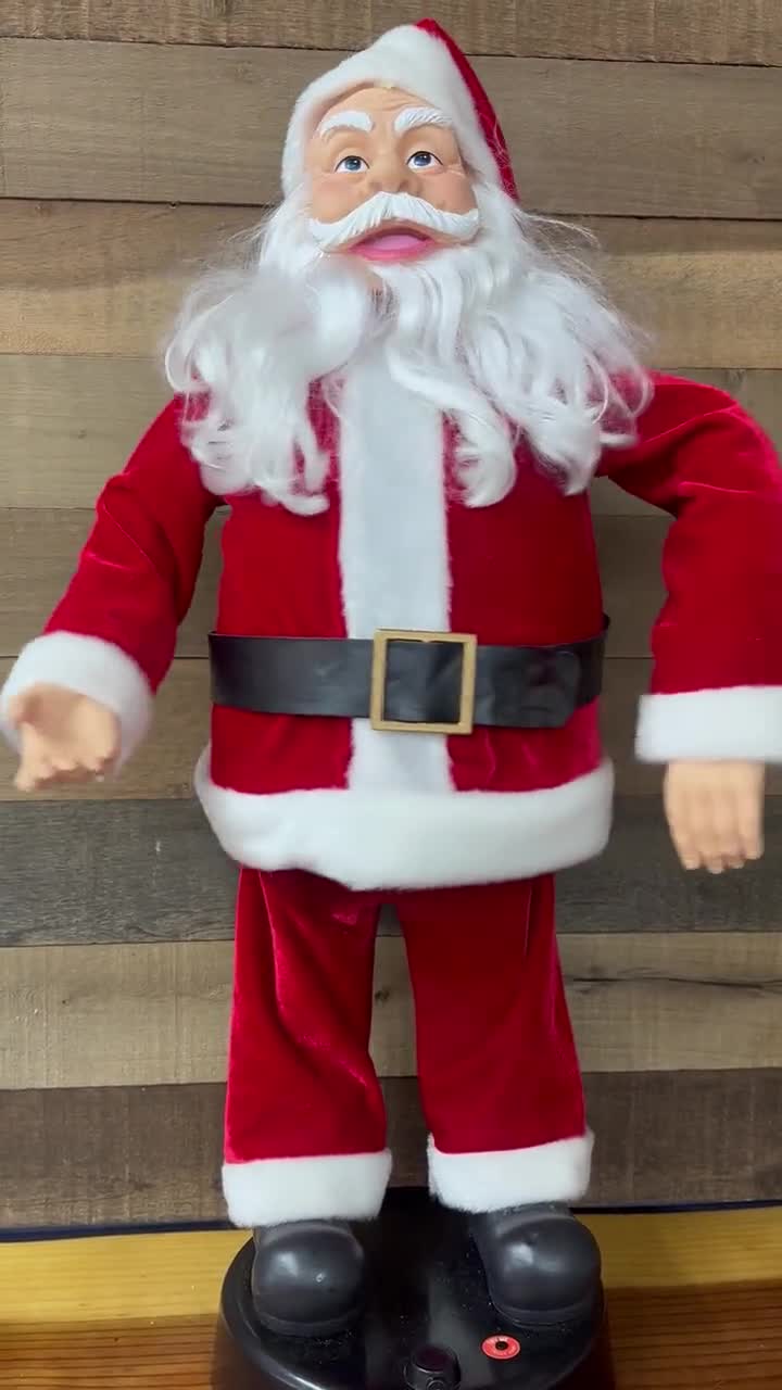 メリークリスマス！歌って踊るサンタさん 30” - Etsy 日本