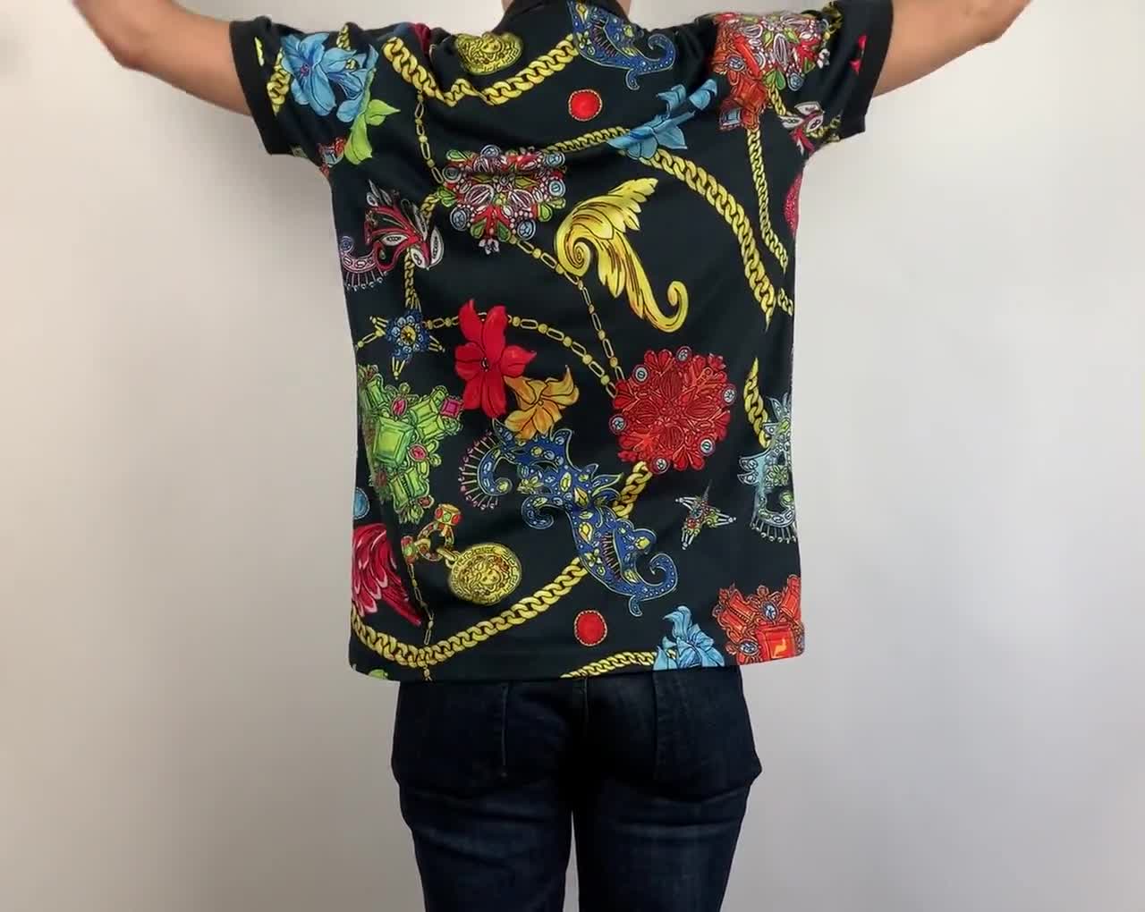 Versace Polo Shirt - Gianni Versace T-shirt Made in Italy