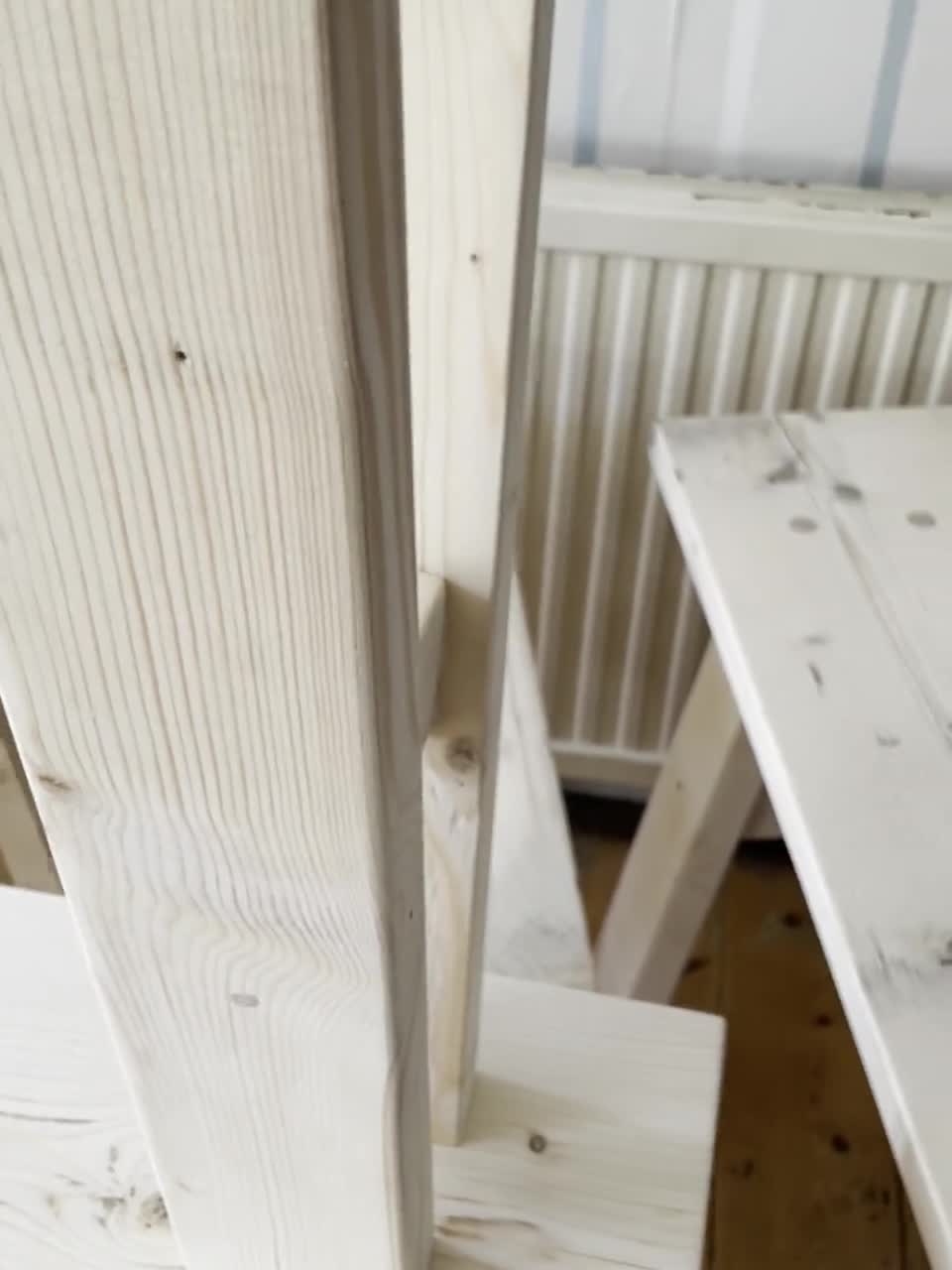 Handmade Wooden Bench video poster