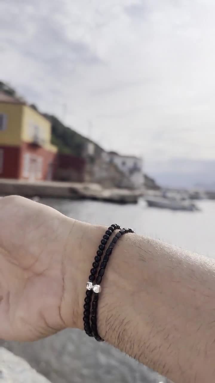 Bracciali con perline da uomo - Gioielli con pietre preziose da uomo | Collezione GT – GT collection