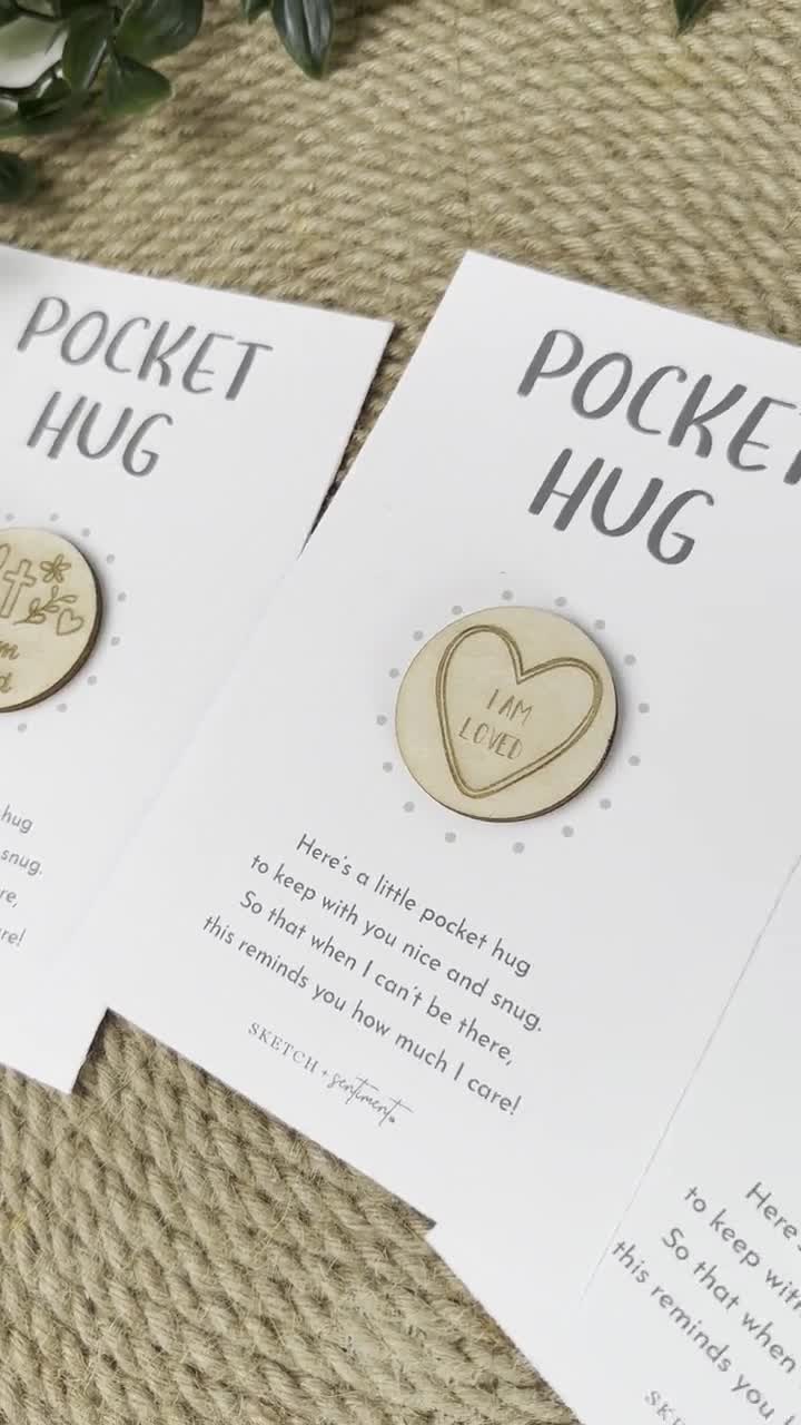 Pocket Hugs – Sketch + Sentiment
