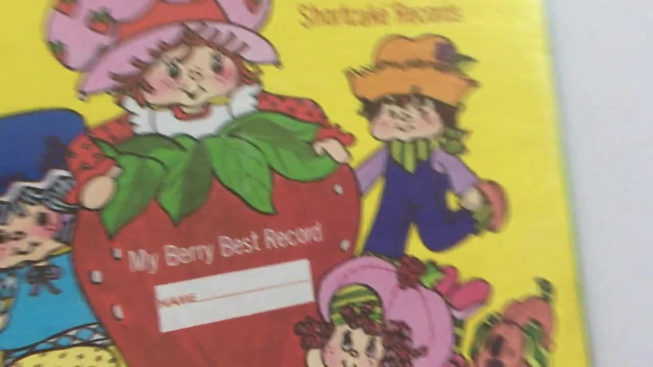 Strawberry Shortcake (The World of) SEALED LP Vinyl Record Album, Kid Stuff  Records - KSS 165, 1980, Original Pressing