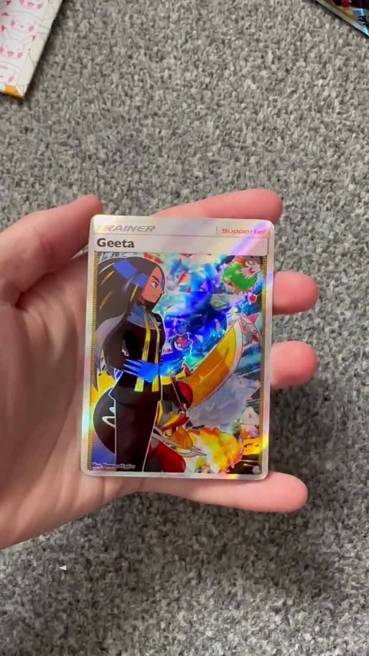 pokemon geeta card 218/197 Geeta