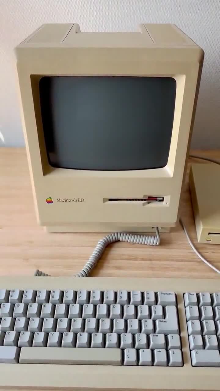Vintage Apple Macintosh 512k - Etsy