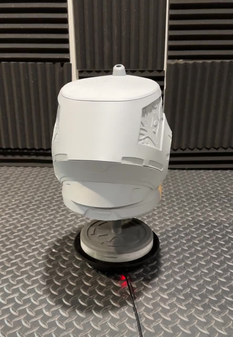 Destiny 2 Iron Companion Helm - Raw 3D Print video poster