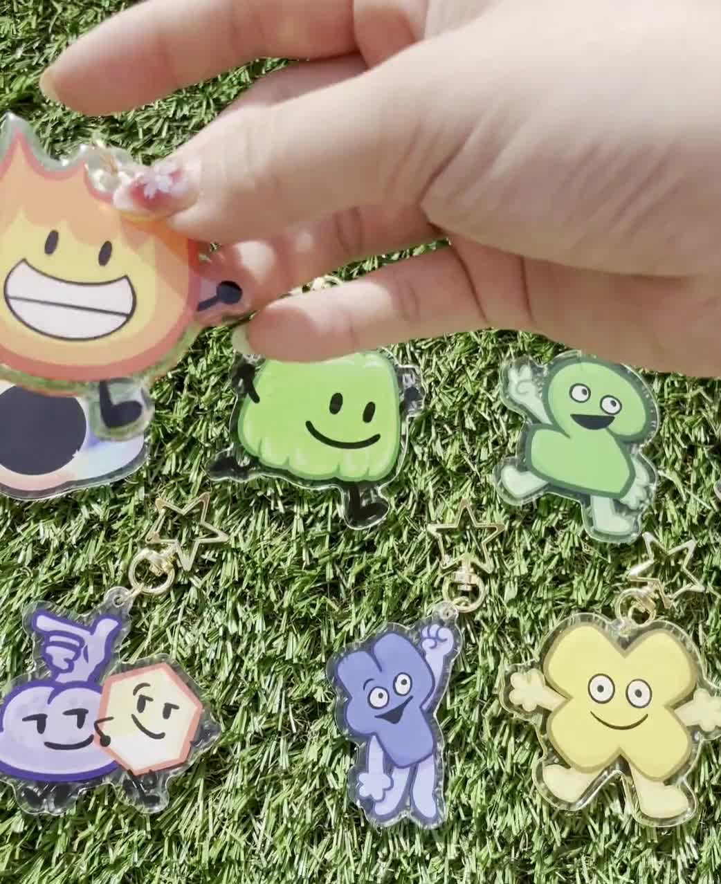 BFDI Keychains - 2.5