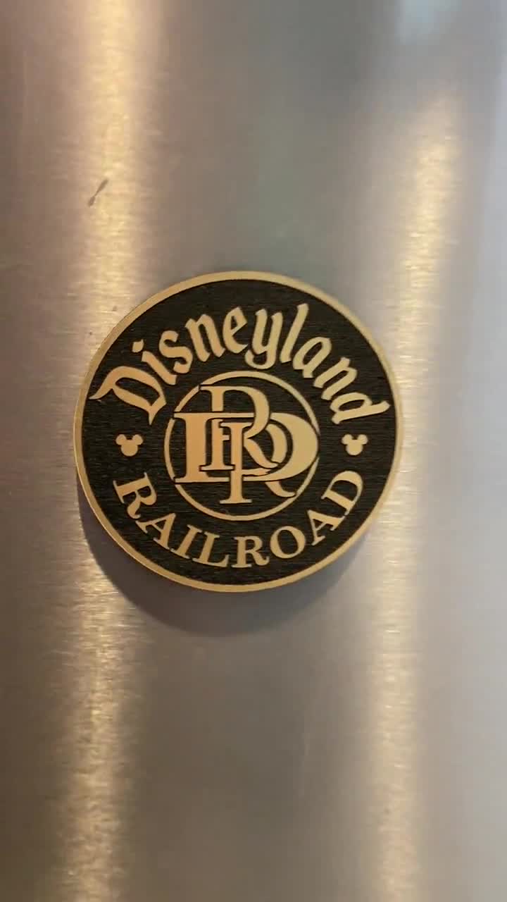 Disneyland Railroad Magnet - Etsy