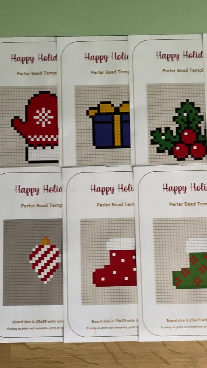 Christmas Fuse Bead Patterns