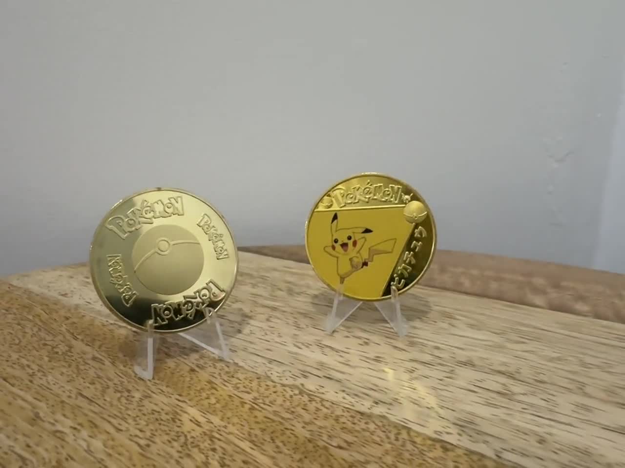 Pokémon Gold Coin - Pikachu, Mewtwo, Gyarados, Blastoise, Charizard &  Venusaur - Premium Collection