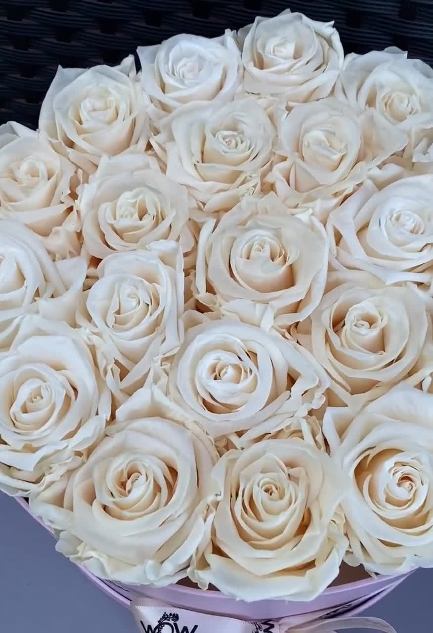Forever Roses/rosas Eternas/flower Arrangement/bouquet/heart Shape Roses  Arrangement/ribbon Roses/mothers Day Gift/birthday Gift -  Norway