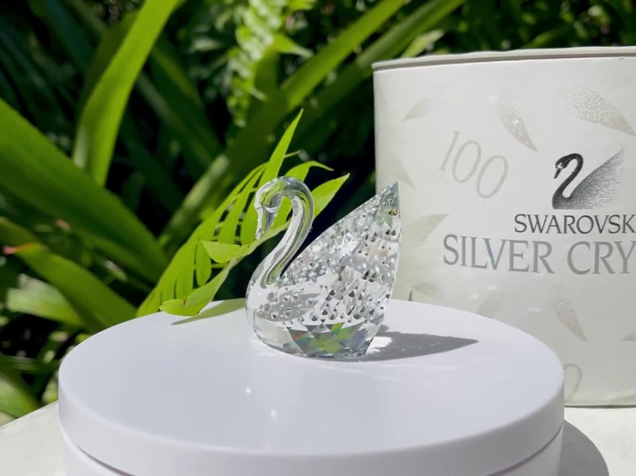Vintage Swarovski Crystal Centenary Edition Centennial Swan With