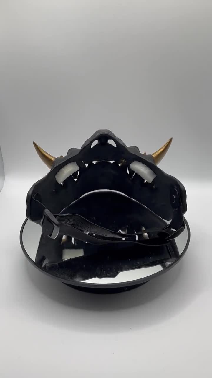Oni Mask STL File - Etsy