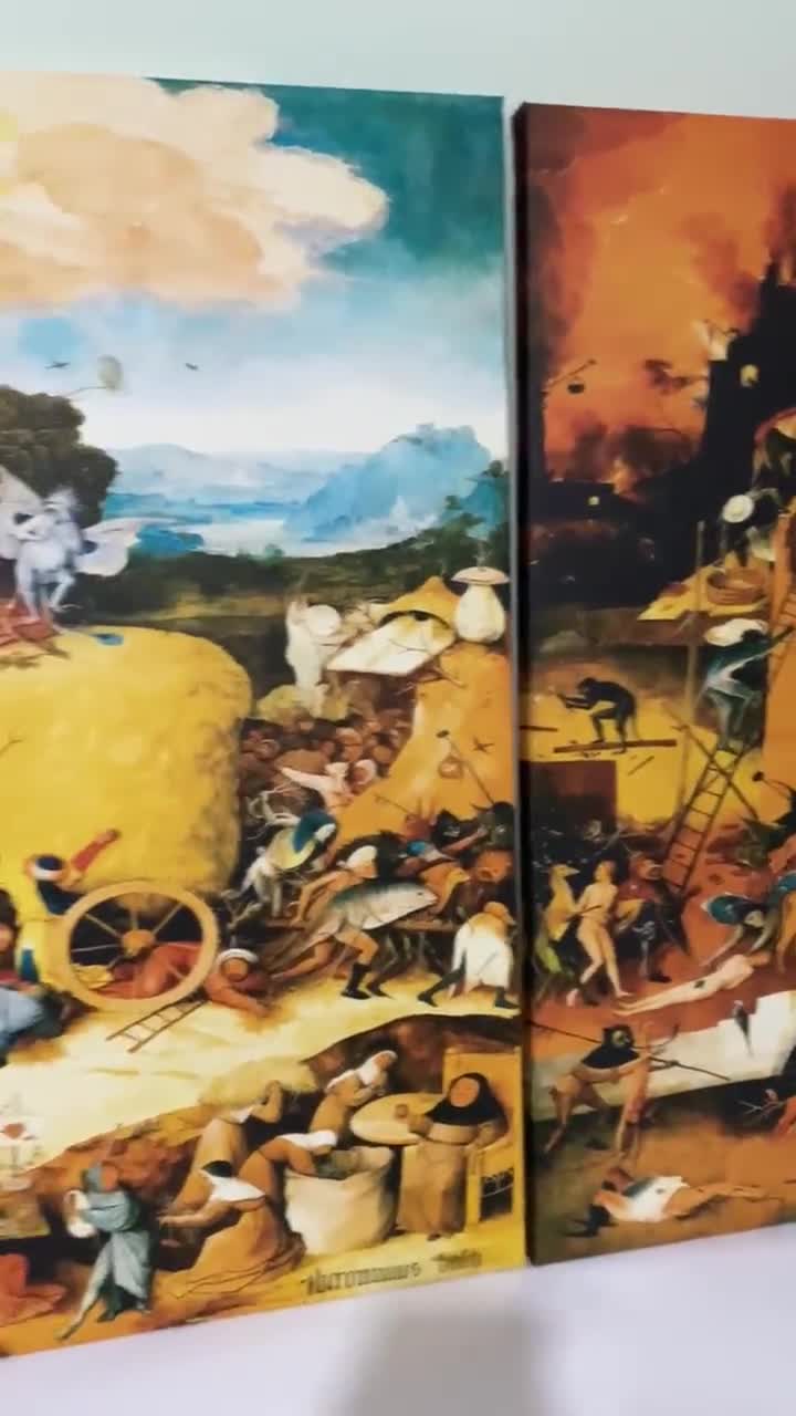 Rikin Liuff Affiches de Jérôme Bosch<Le Triptyque Haywain