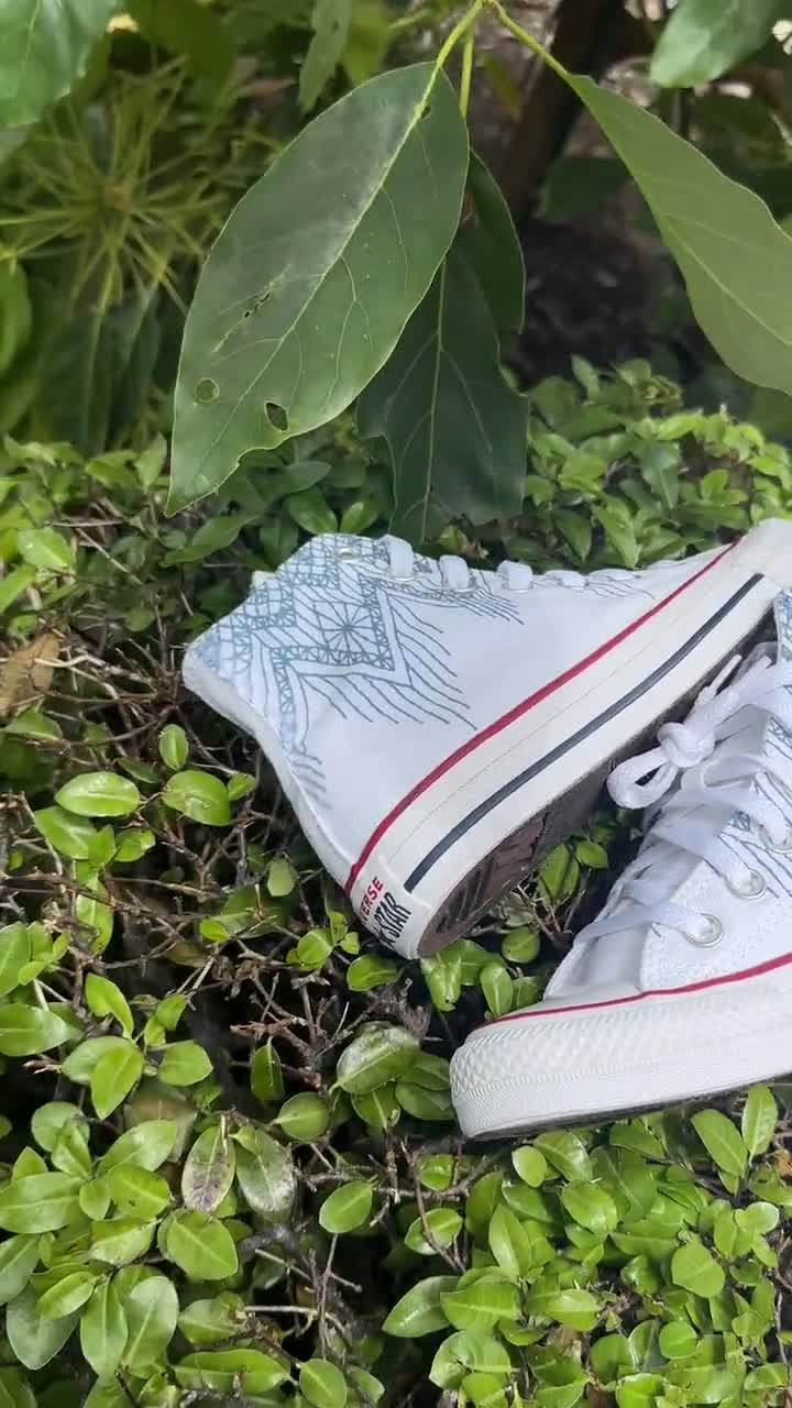 Converse hotsell montantes blanches