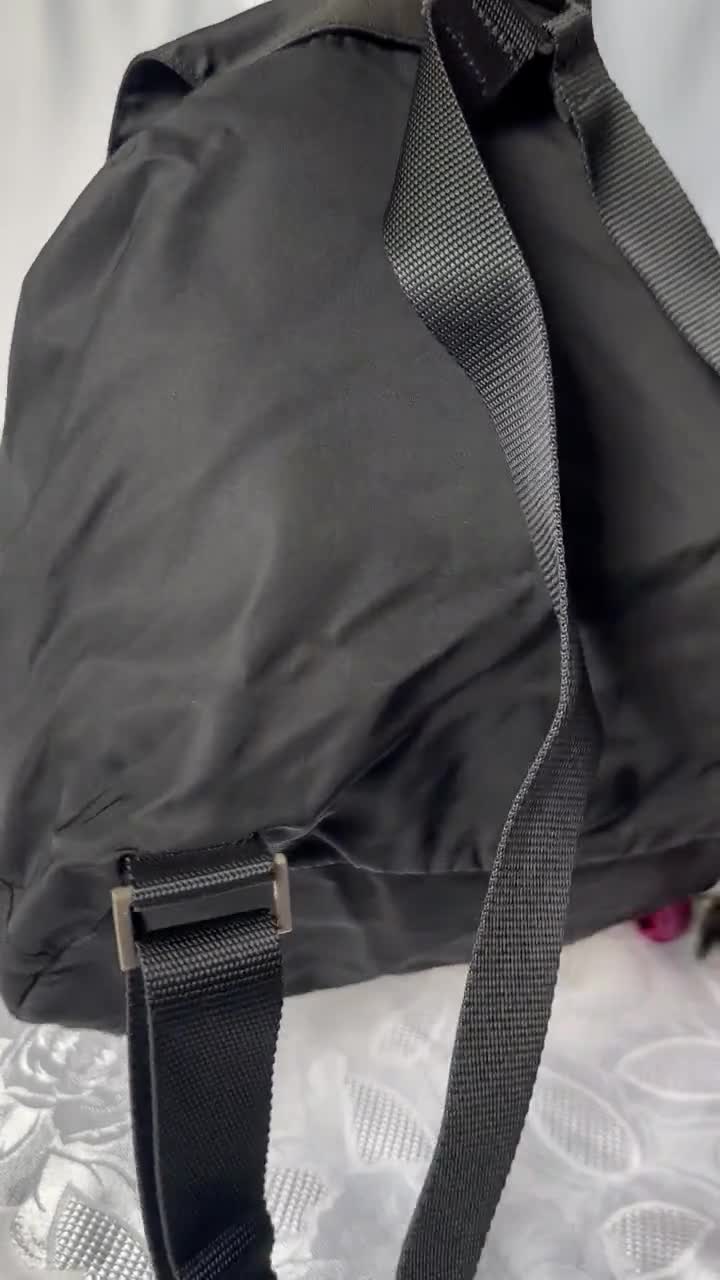 Vintage Prada Nylon Backpack - Etsy