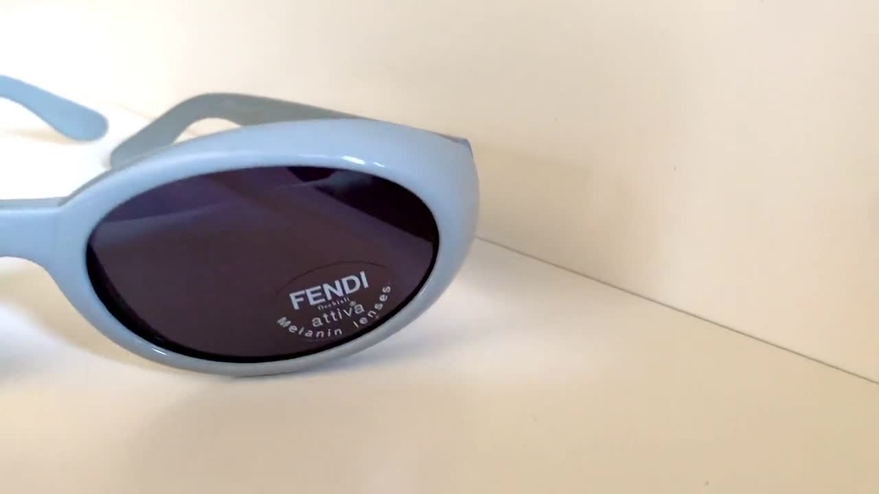 Fendi 90s Vintage Sunglasses - SL 7566 - Etsy Singapore