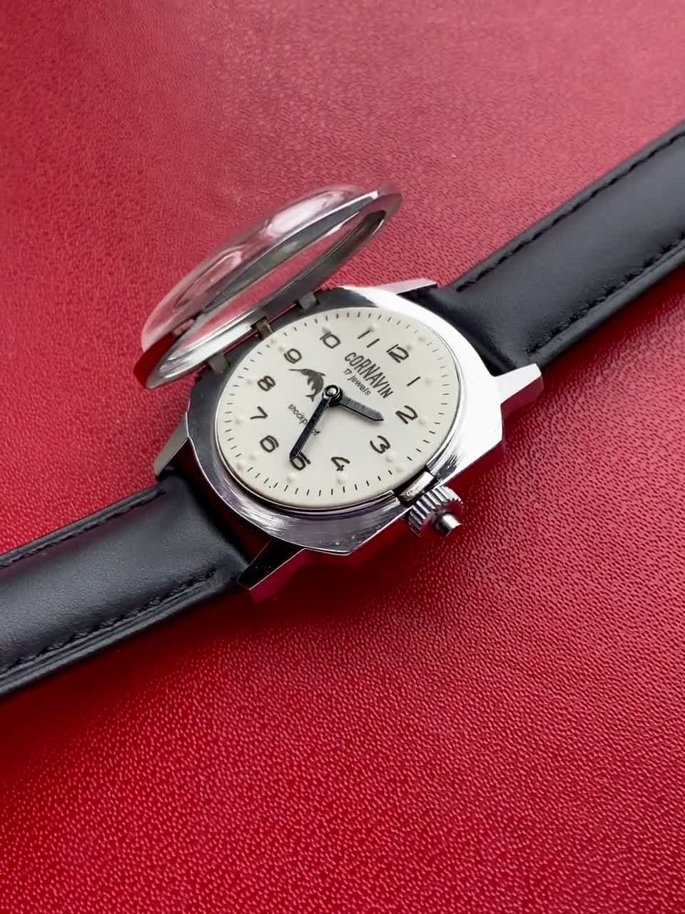 Montre pour aveugles, Cornavin vintage, cadran braille, Raketa vintage des  années 1980, montre-bracelet mécanique soviétique, cadeau pour un ami