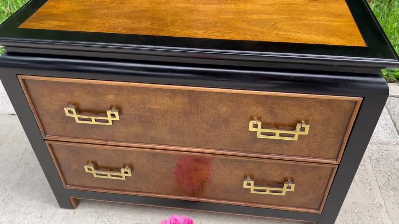 CENTURY CHIN HUA by Raymond Sobota Asian Nightstand, Chinoiserie