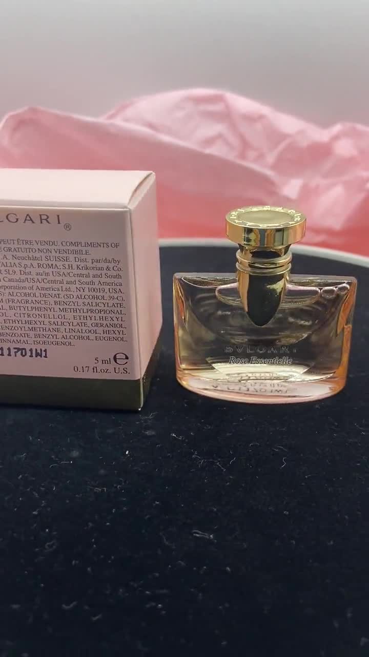 Bvlgari Rose Essentielle MINIATURE Eau Parfum 5ml. Luxurious