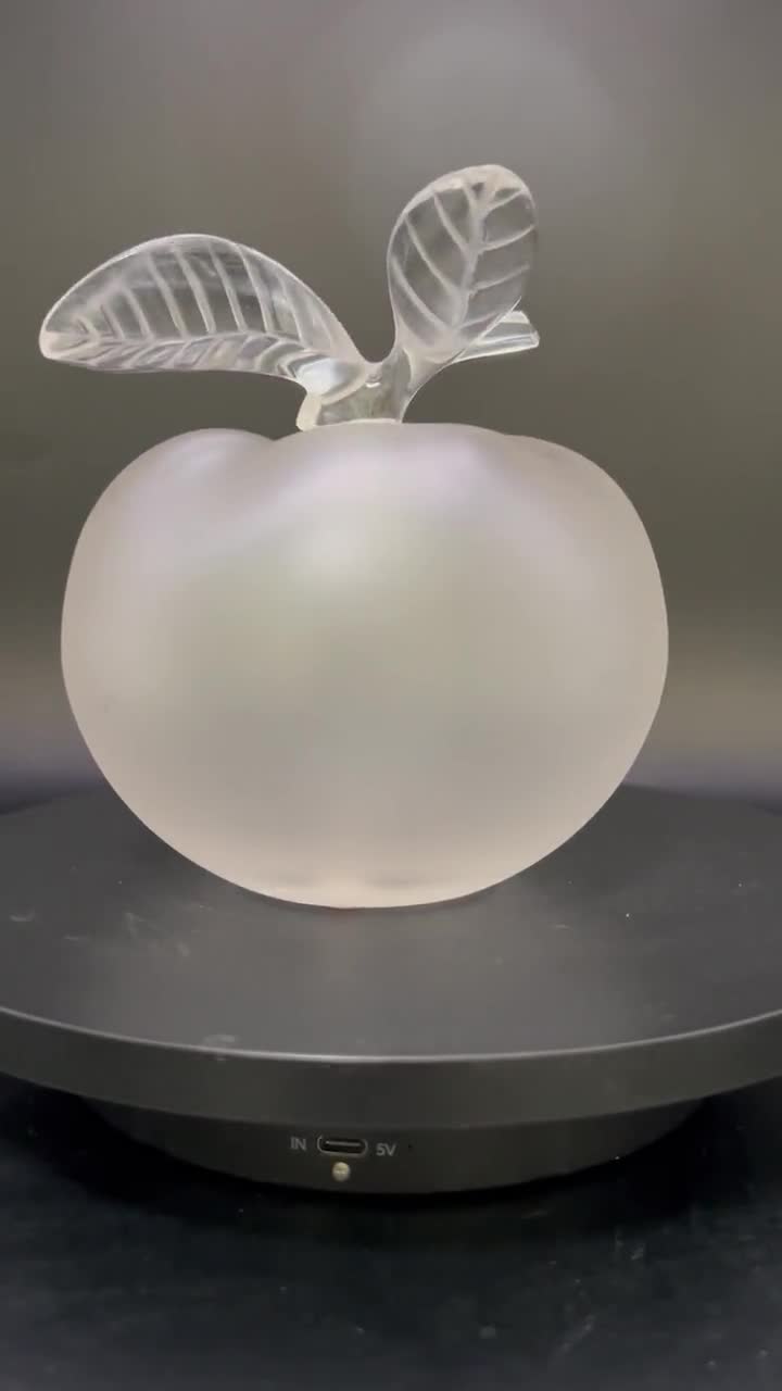 Lalique Nina Ricci Grand Pomme Crystal Apple Perfume Bottle - Etsy