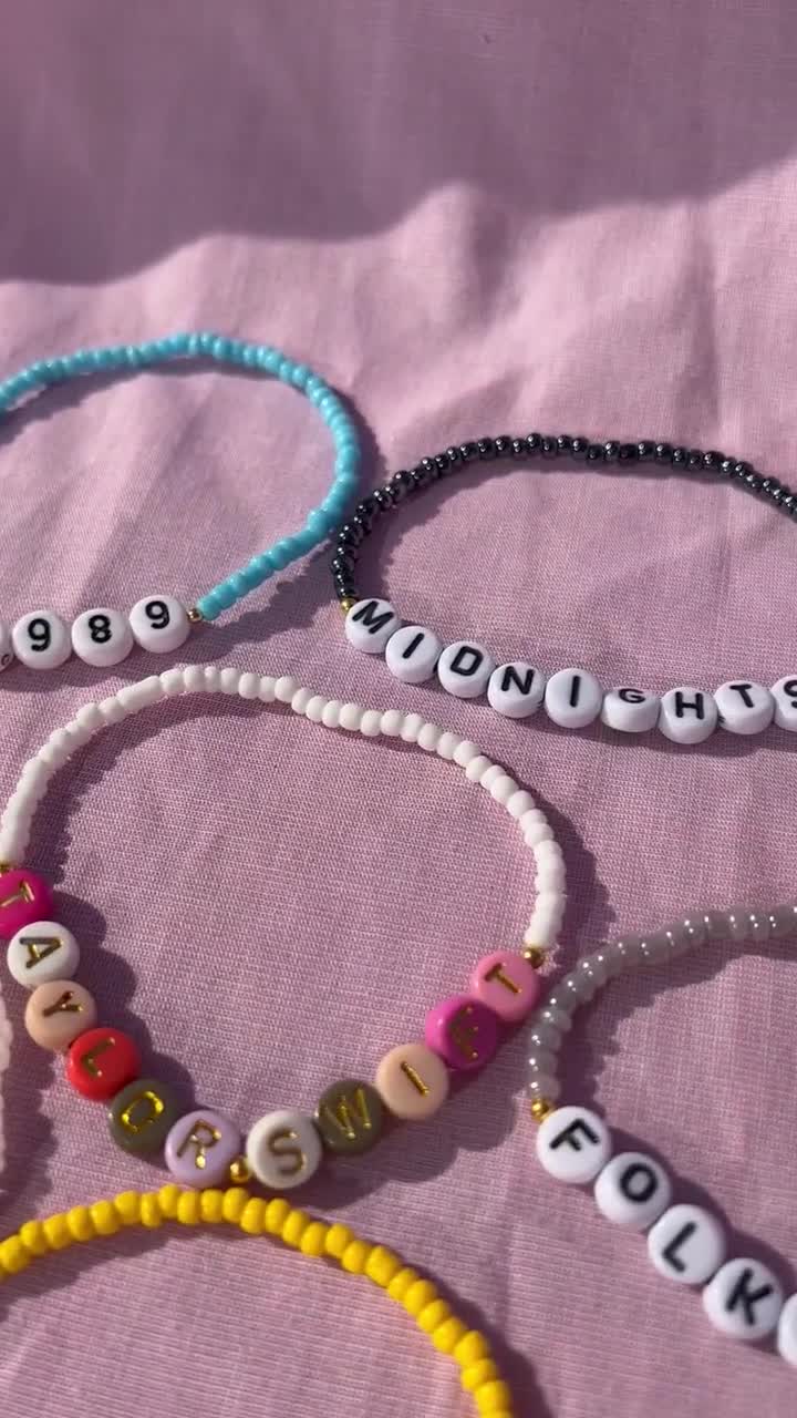 DIY Friendship Bracelets with Letter Beads