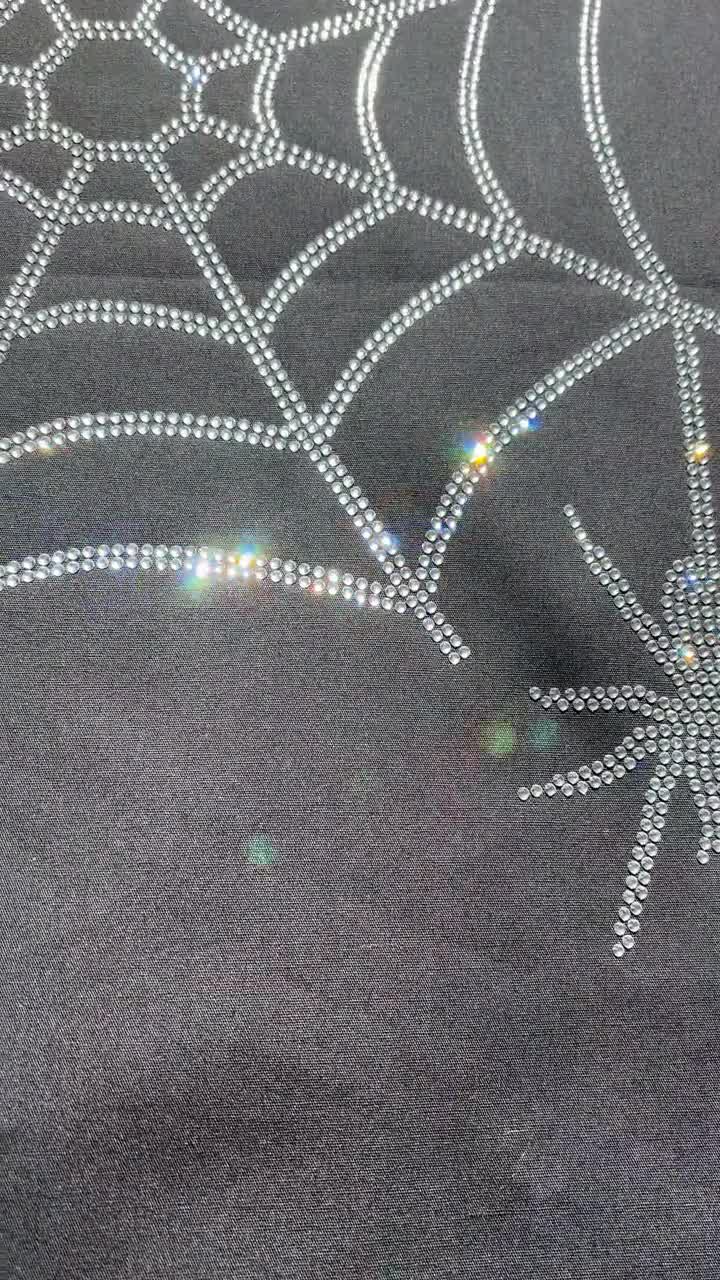 MAYJOYDIY Toile D&apos Araignée En Strass à Repasser Sur