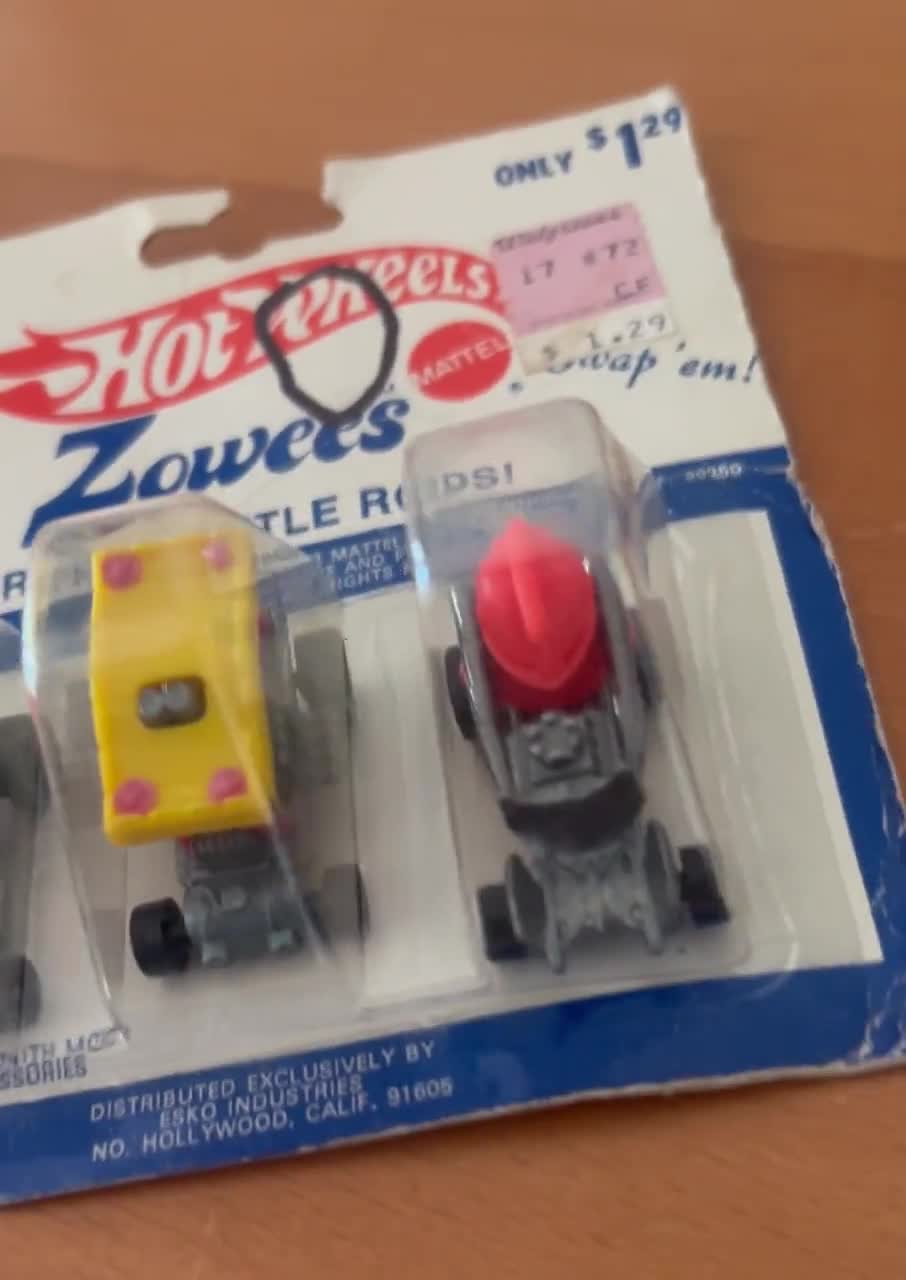 1973 Hot Wheels Zowees 3-pack #9138 • Original Mattel Hong Kong