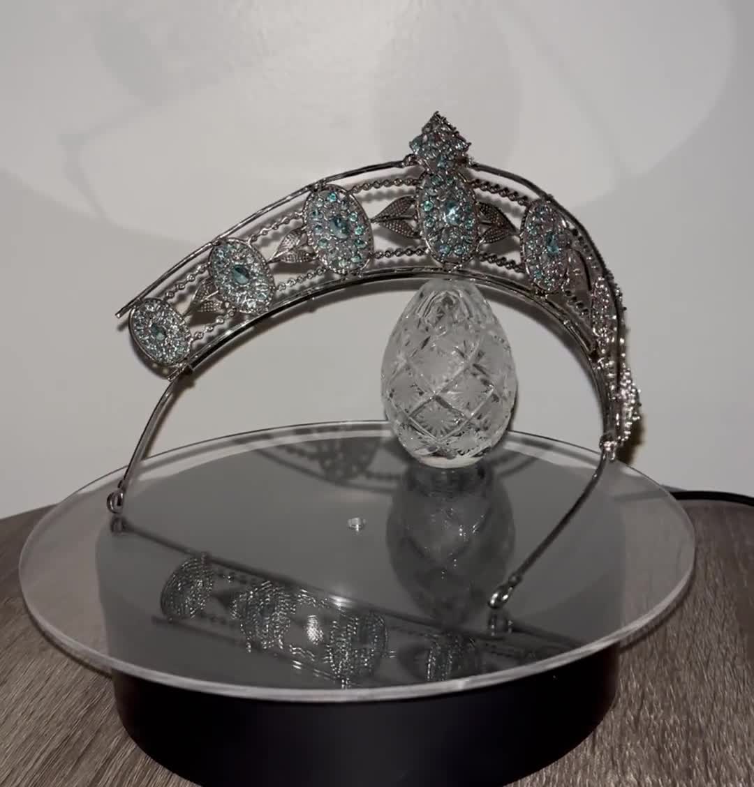 Lady Hesketh Aquamarine Tiara Replica All CZ Version - Etsy
