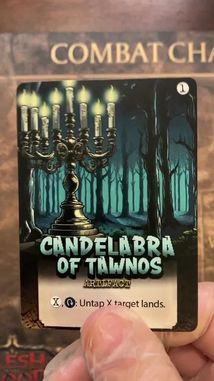 Candelabra of Tawnos Custom Proxy MTG - Etsy