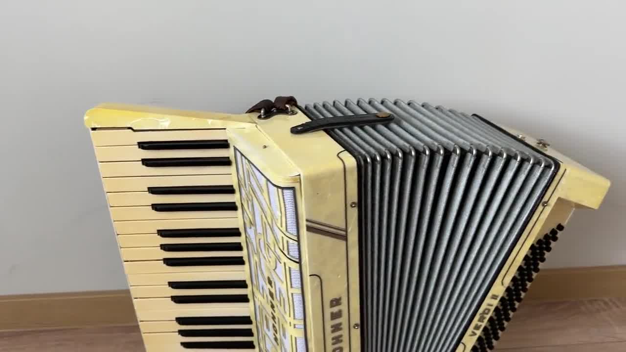 Rare Hohner Verdi 2 Accordion, 80 Bass, 3 Voice, Germany Accordion