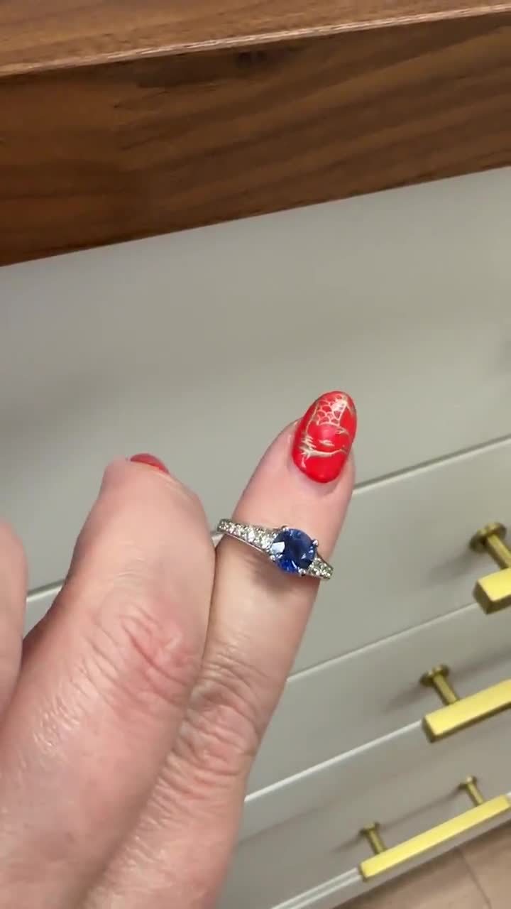 Can I see your nondiamond engagement ring and any sapphire ring advice  welcomed!