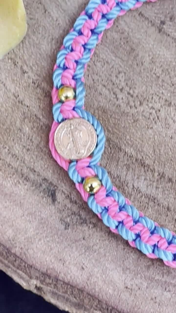 Mexican San Benito Woven Bracelet,adjustable Bracelet