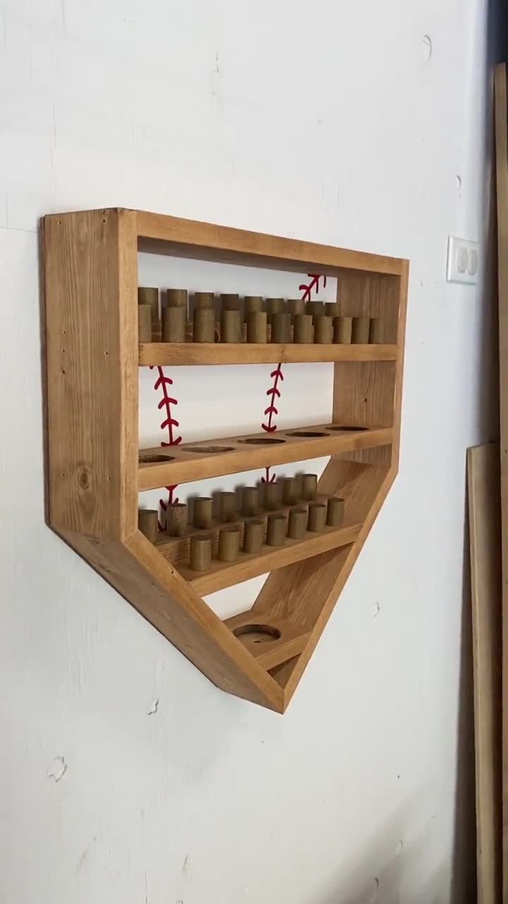 3 Tier Wood Sports Championship Ring Holder, Wall Mounted Jewelry Disp –  MyGift