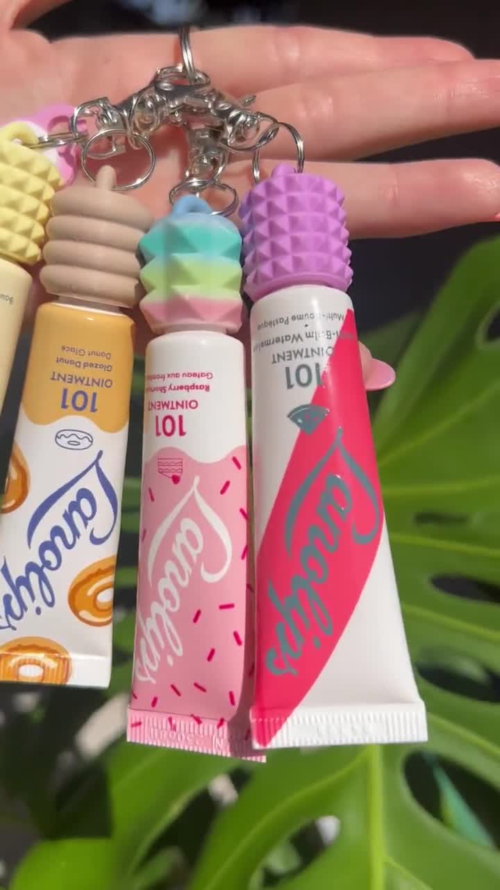 GLOSSGRL Keychain Cap for LANO LIPS - Bubble Cap - Chap Cap