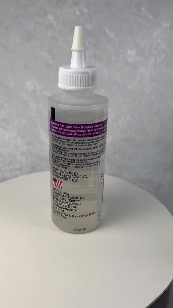 Tiny Bottle of White Glue for Model Building - the perfect glue for making  our kits - 1.25 oz bottle