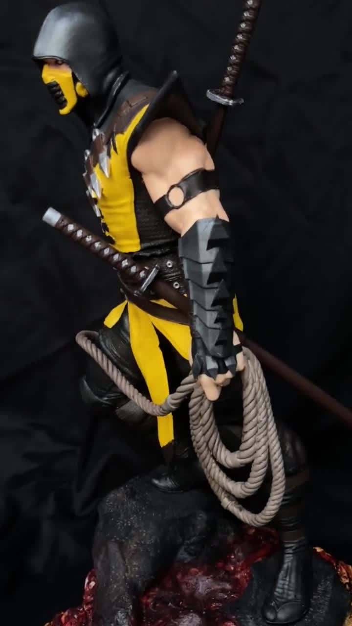 Scorpion 11.8'' Figure | Mortal Kombat Collectible | Video
