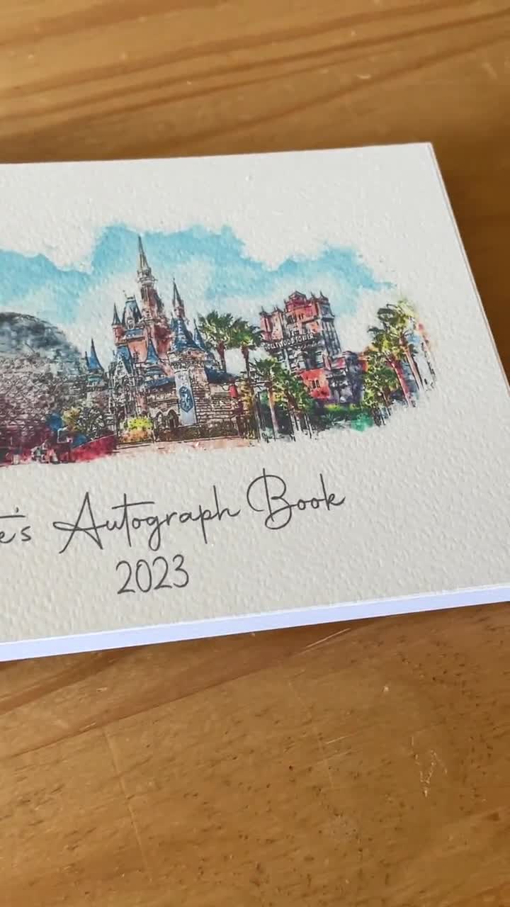 Libros de autógrafos de Disney, Libro de autógrafos personalizado de Walt  Disney World, Disneyland, Disneyland Paris, Disneyworld, Libro de firmas,  Libro de fotos -  España