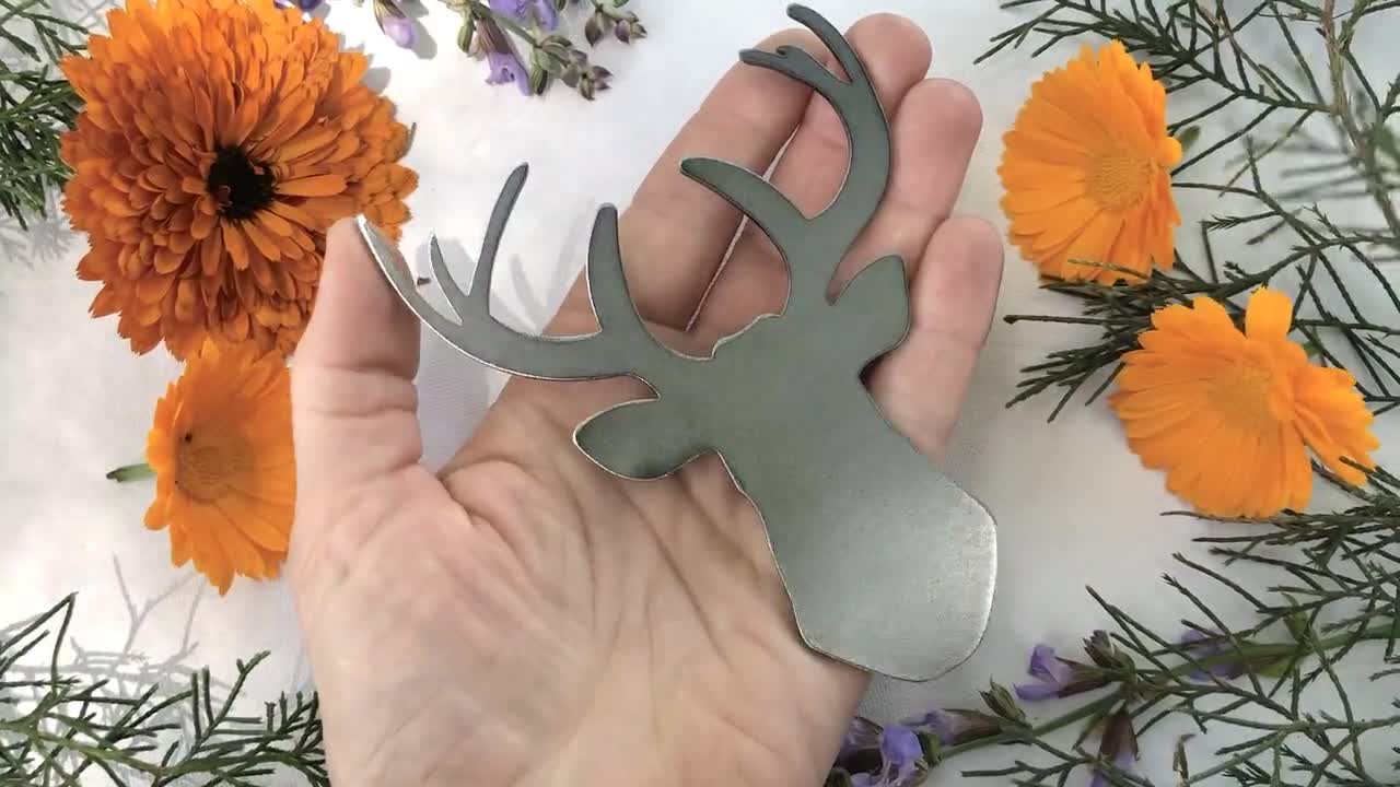 HIBRO Wireless Can Opener Bottles Opener Deer Head Shaped Opener Novelty  Beverage Opener Bar Kitchen Tool Gift For Wedding Christmas Birthday