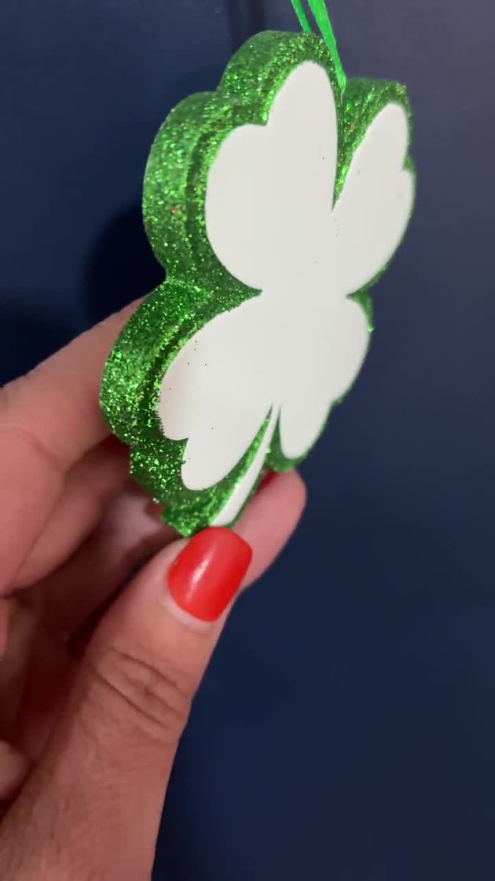 Irish Clover or 4H Four Leaf Clover Custom Personalized Christmas