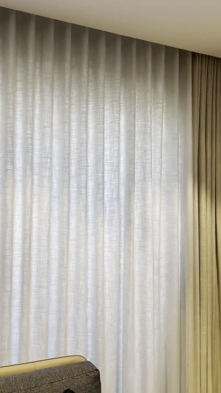 Cinta ondulada transparente para cortinas plegables onduladas, cinta  ondulada de 3 de ancho para cortinas plegables en S -  México