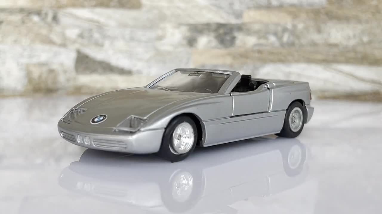 BMW 1シリーズ ミニチュアコレクターモデル BMW Z1 , 1/38 Scale Model Car , Vintage 1/38 Diecast Car