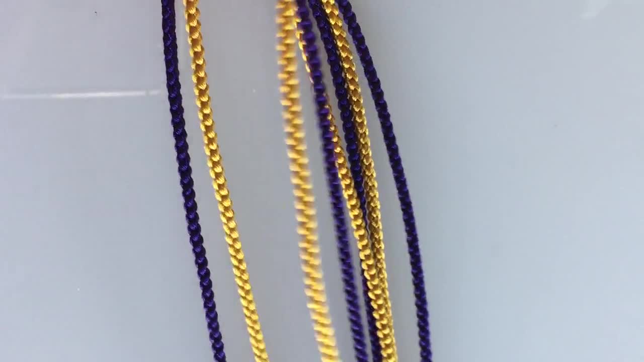 Silk Kumihimo Braided Cord 3.5 Mm 150 Cm 4 Color Braided, for Belts  Bracelet and Necklaces. Kumihimo Japanese Kimono Obijime Belt Cord Braid -   Israel