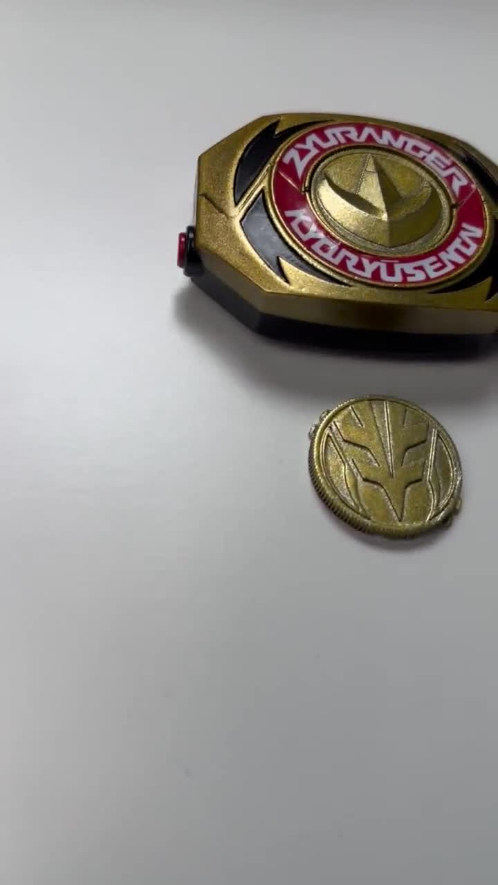 ジュウレンジャー パワーレンジャー レプリカ 91/93 ゴールド